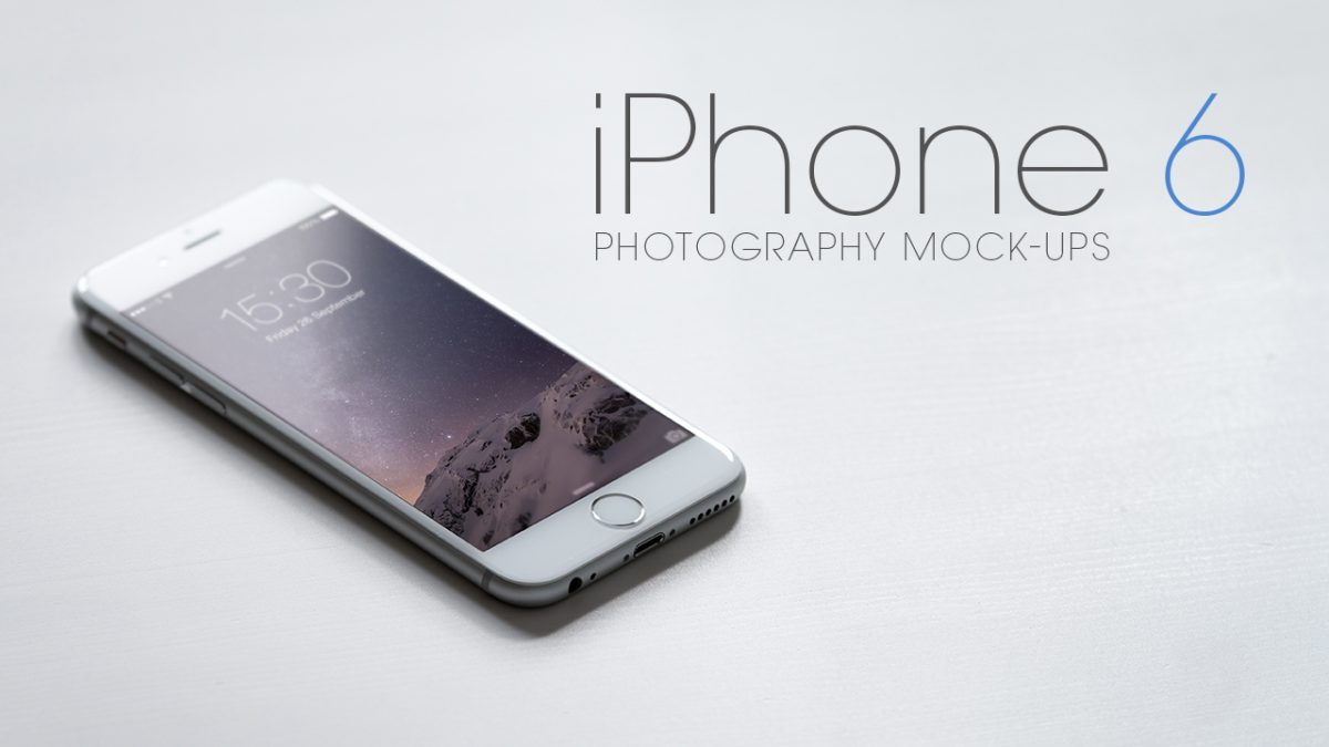 iPhone 6 Mock-Ups Freebie